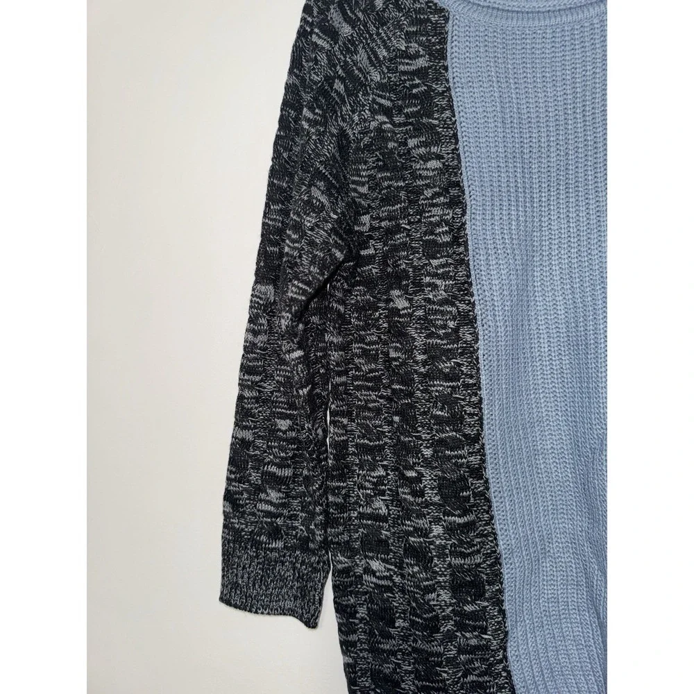 Taoliyuan Mens Pullover Sweater Winter Ribbed Knitted Color Comfort One Size